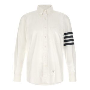 Thom Browne White Cotton Men's Blouse